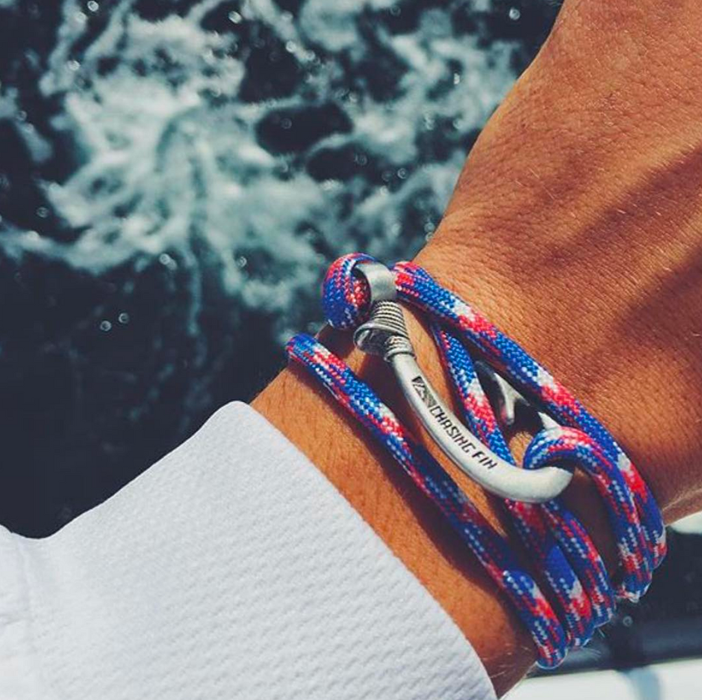 Aroncent Nautical Fish Hook Bracelets for Men and Mauritius