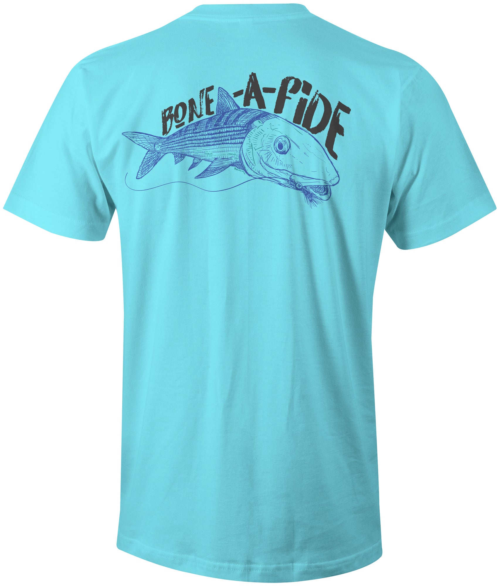 Bone-A-Fide Bone Fish T-Shirt – Fish Hook Bracelets