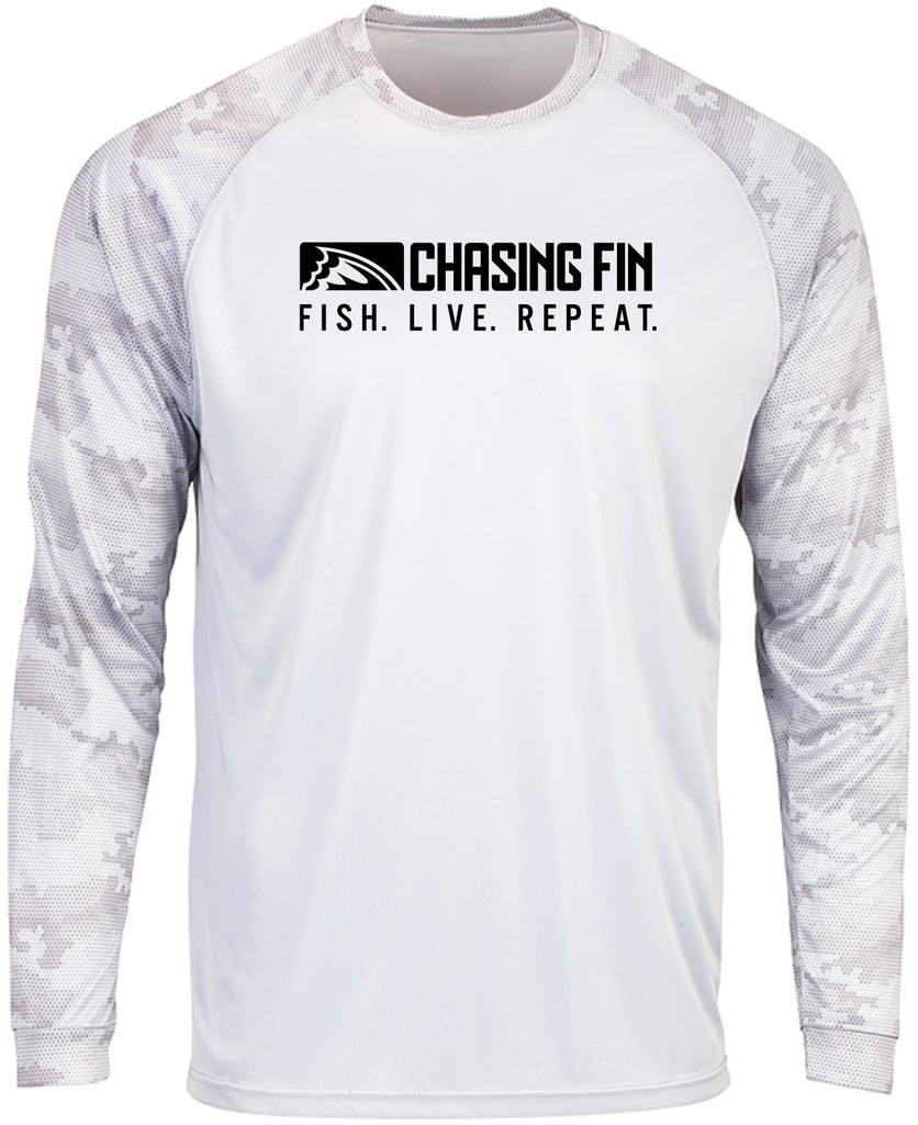 ProFin Camo Performance Shirt (White)