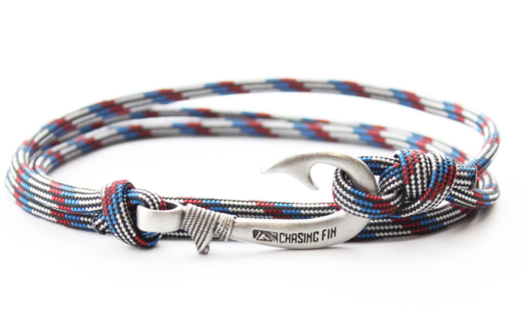 Captain America Fish Hook Bracelet