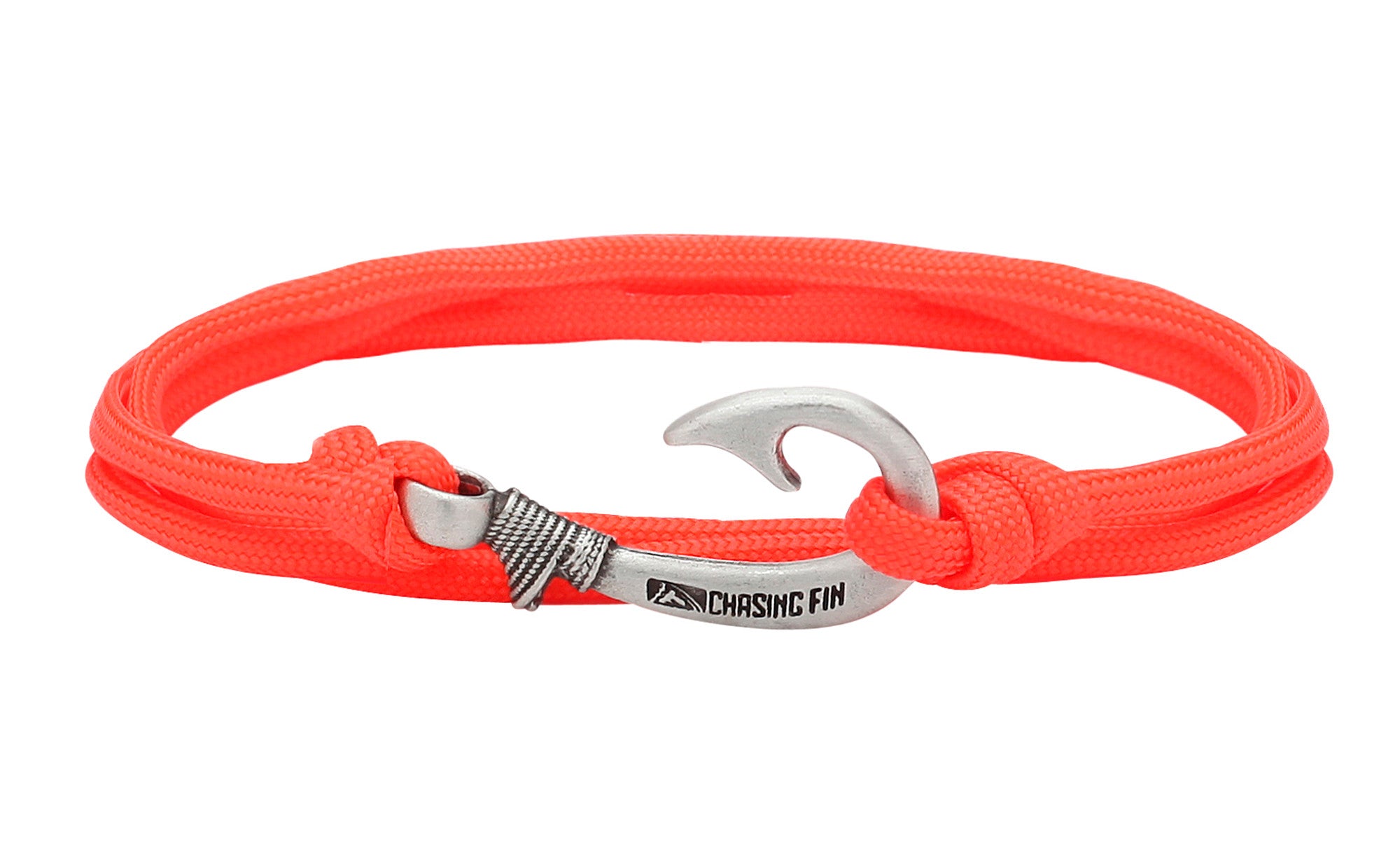Neon Orange Fish Hook Bracelet – Fish Hook Bracelets