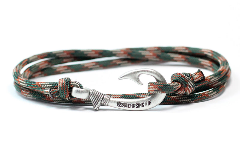 Fall Camo Fish Hook Bracelet – Fish Hook Bracelets