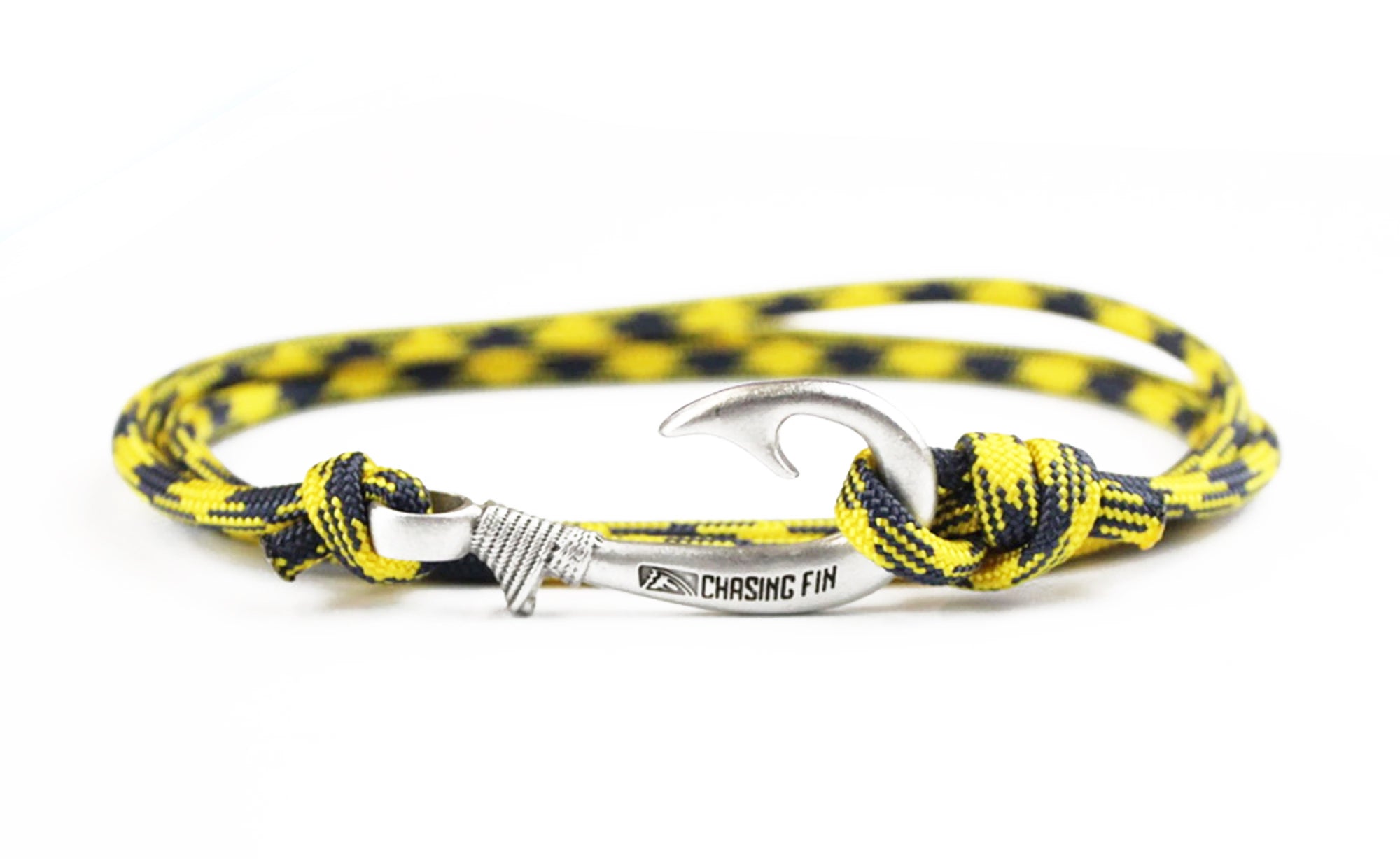 WVU Fish Hook Bracelet – Fish Hook Bracelets | Chasing Fin Apparel